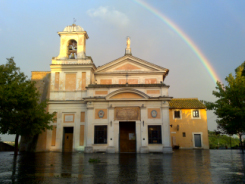 L'Antico Santuario dopo un temporale