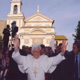 1 maggio 2006 - Visita del Santo Padre Benedetto XVI