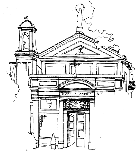 L'Antico Santuario in un grafico di De Soto