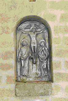 V° Dolore - Maria assiste alla crocifissione e alla morte di Gesù