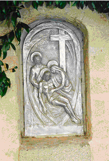 VI° Dolore - Maria riceve sulle braccia Gesù deposto dalla croce