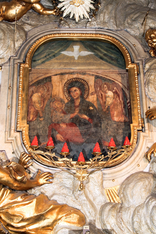 Tela della Dormitio, autore sconosciuto – antico Santuario