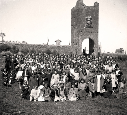 La Torre del Primo miracolo in una foto d’epoca