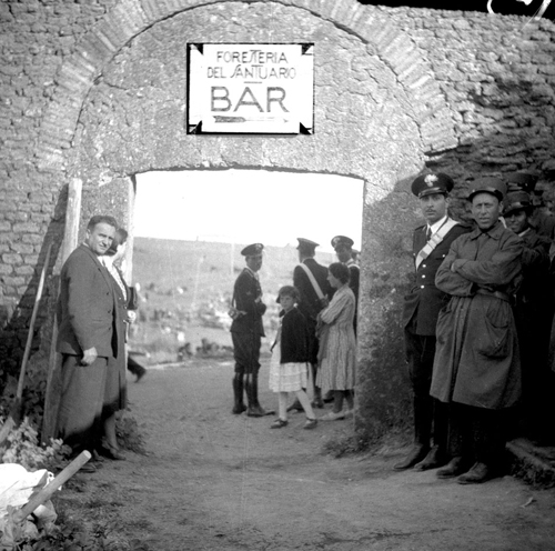 Il Divino Amore in una foto d'epoca