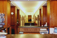 Veduta della reception