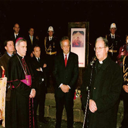 Iscrizione della stele collocata a Roma in Piazza di Porta Capena davanti alla FAO