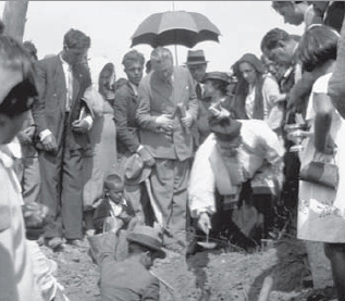 La ricostruzione del Santuario